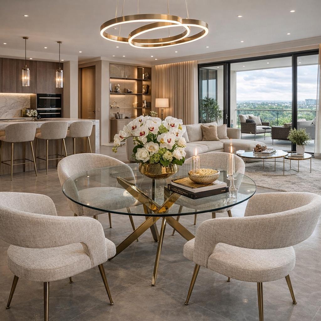 Aria 4 Seater Dining Set